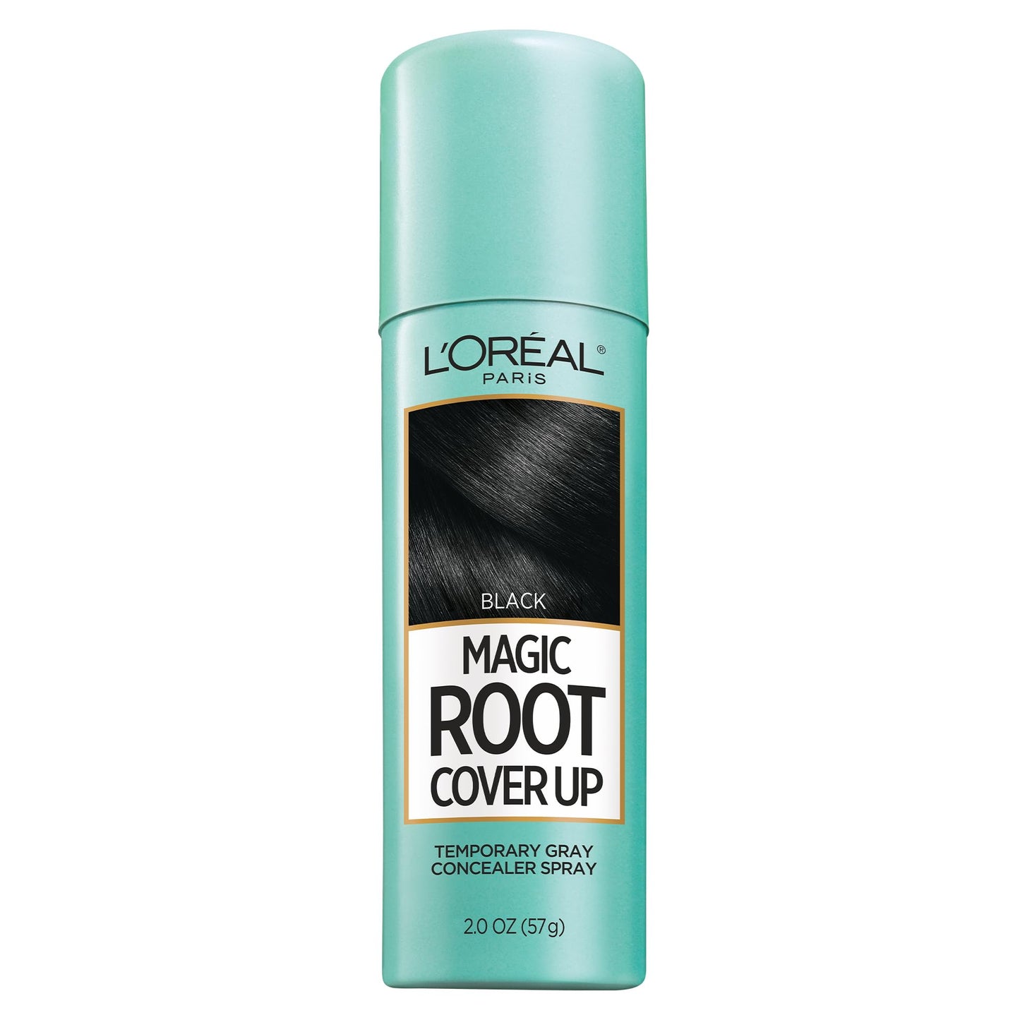 L'Oreal Paris Magic Root Cover Up Gray Hair Spray, 100% Gray Hair Coverage with Buildable, Lightweight, Transfer-Resistant, and Temporary Formula