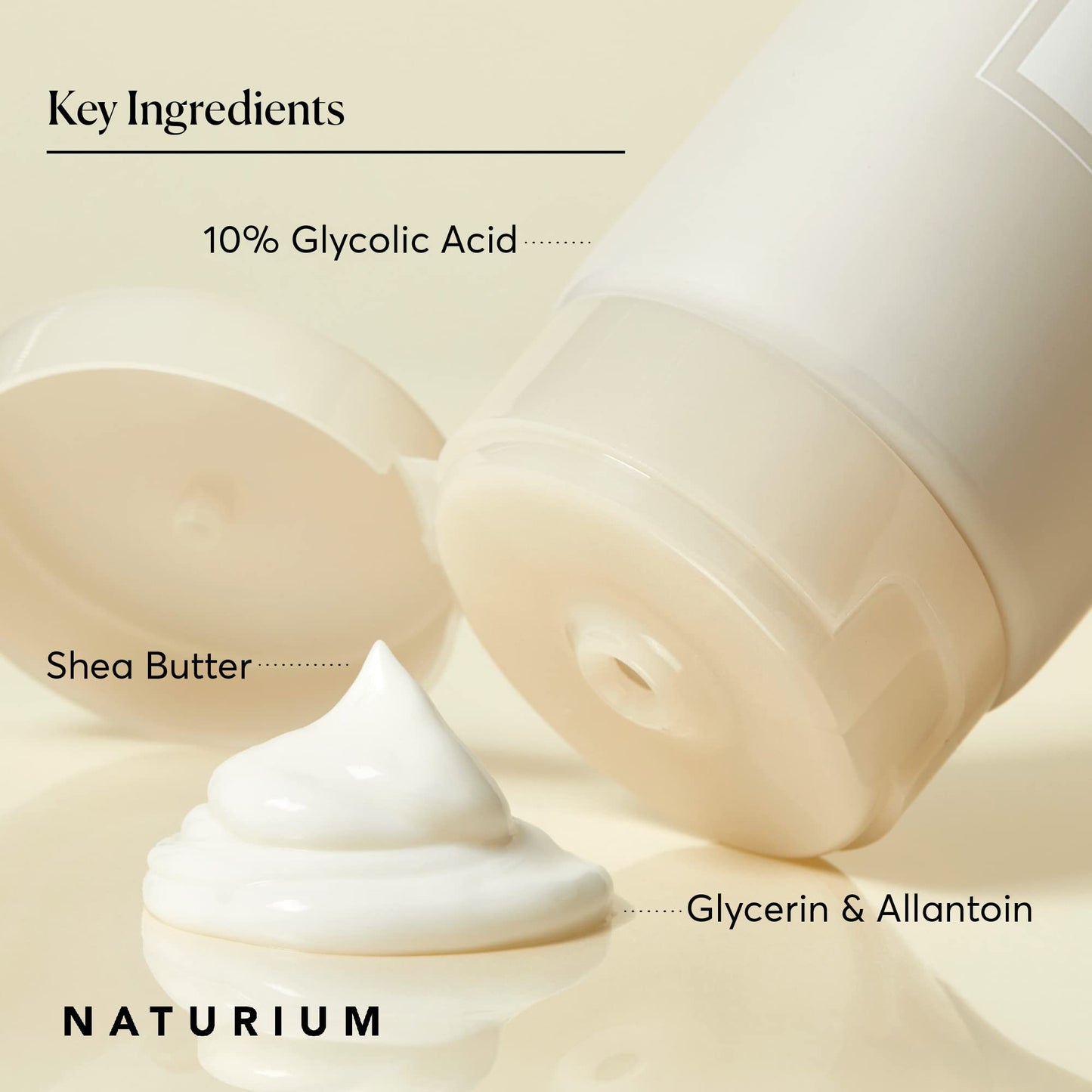 Naturium The Smoother Glycolic Acid Body Lotion, Resurfacing & Exfoliating Treatment, with 10% Glycolic Acid, 8 oz Beauty and Personal Care Naturium
