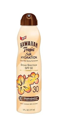 Hawaiian Tropic Silk Hydration Continuous Spray Sunscreen Spf 30, 6 Fl Oz