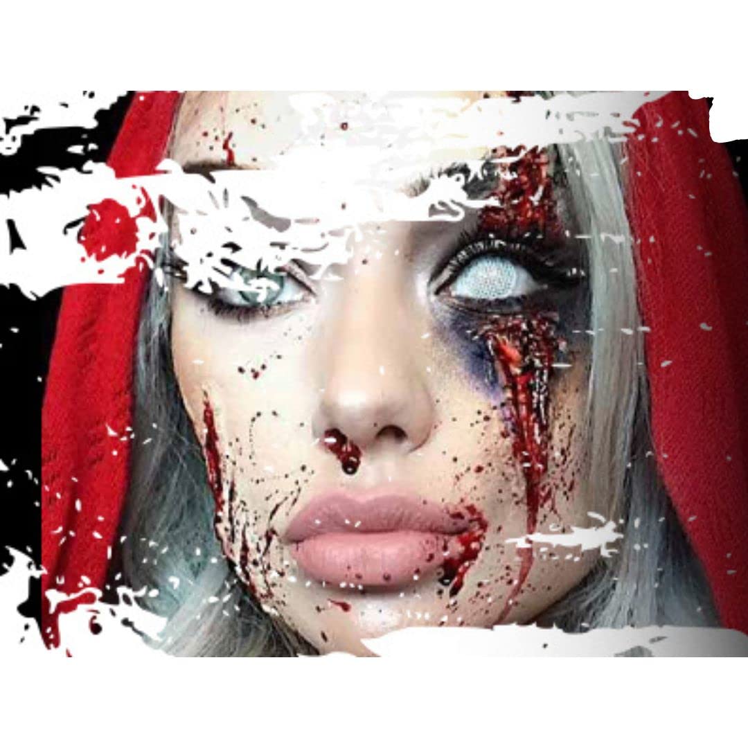 Liquid Latex - Face and Body Paint, Ammonia Free, Easy On and Off, Cosplay Makeup, Create Professional Monster, Zombie Arts 16 Oz (Clear)