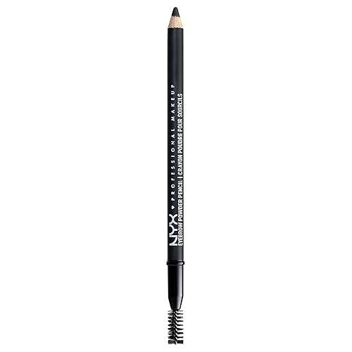 NYX PROFESSIONAL MAKEUP Eyebrow Powder Pencil, Black