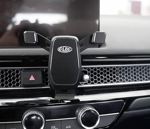Zchan Car Phone Mount Fit for Honda Civic 2025-2022(NOT CRV/Accord/HRV),Auto Clamping Big Phone Friendly,Holder Stand in 11th Gen Air Vent,Customized…