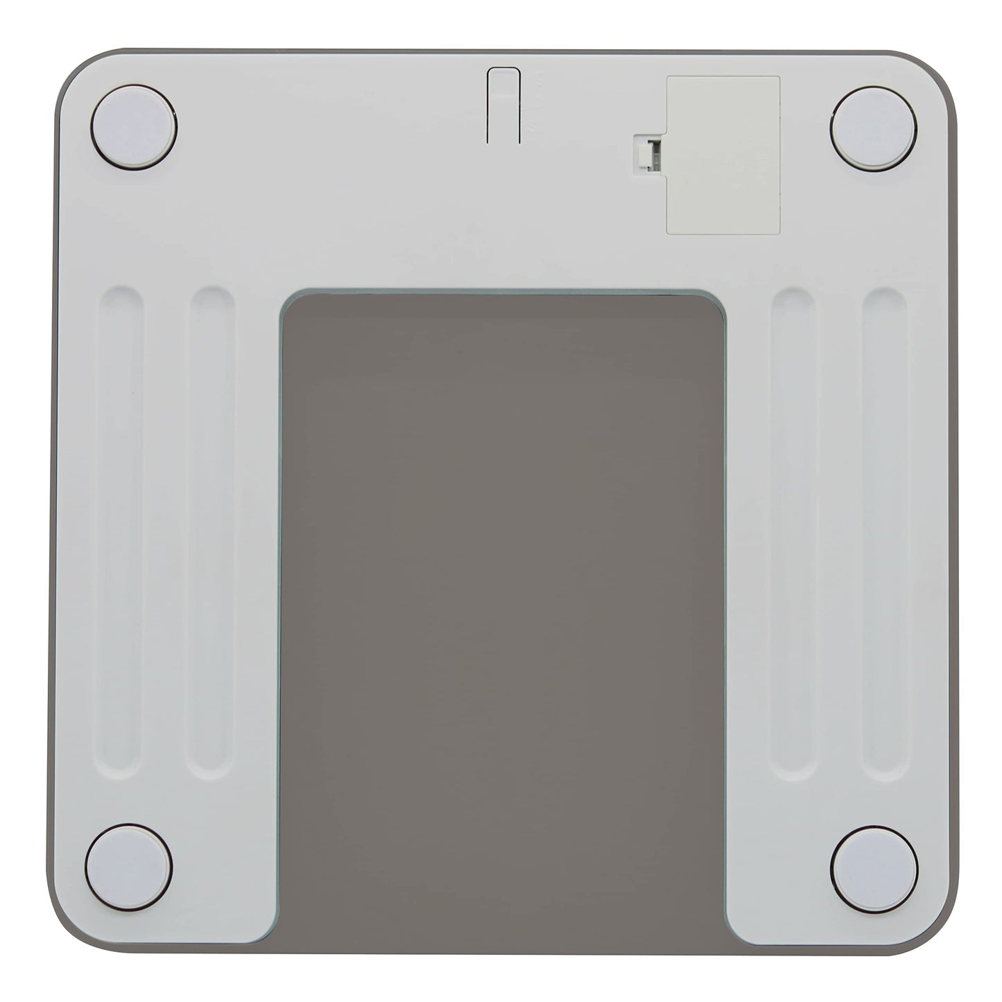 Taylor Digital Glass Bath Scale for Body Weight, 11.8 x 11.8 Inch Durable Glass Platform, Stainless Steel Accents, Scale with Step-On Technology, 400…