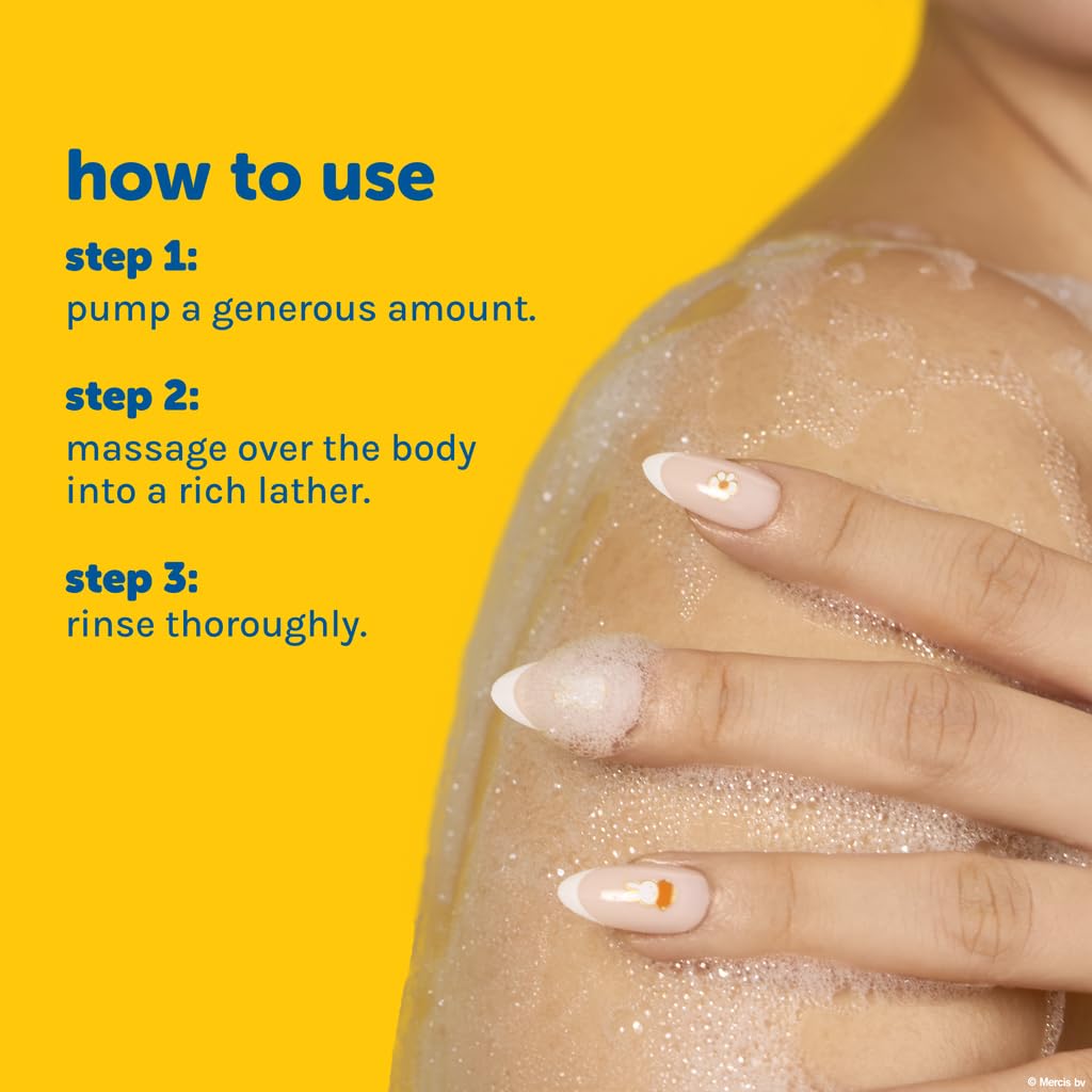 The Crme Shop Miffy Sweet Wonder Shower Gel, Body Wash with Hydrating and Nourishing Hyaluronic Acid and Vitamin C, Miffy Pump Bottle, Strawberries