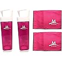 MISSION Fuel & Cool - Set of 2 Water Bottles & Cooling Towels (Pink)