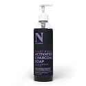 Dr. Natural Activated Charcoal Liquid Soap - Anti Acne and Blemishes - Deep Cleansing Body Wash - Gentle Body Soap for Clear Skin - Lavender - 16 oz