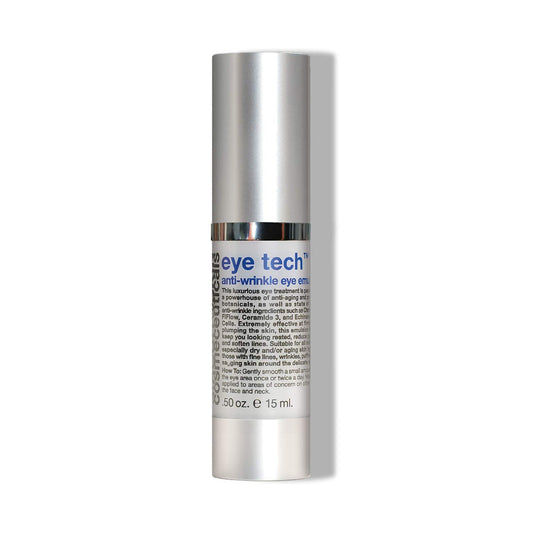 Sircuit Skin EYE TECH Anti-Wrinkle Eye Emulsion - Moisturizing Eye Treatment with Borage Oil, Echinacea Stem Cells, and Ceramide 3 - Daily Eye