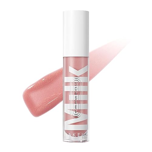 Milk Makeup Odyssey Lip Gloss - Non-Sticky, Hydrating + Sheer-Tinted Gloss with Long-Lasting, High Shine Finish - Vegan Formula Nourishes with Jojoba