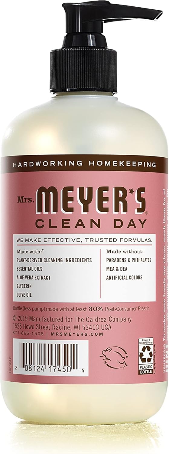 Mrs. MEYER'S Liquid Hand Soap - Rosemary - 12.5 Fl Oz -(Pack of 6) Beauty & Personal Care Mrs. MEYER'S