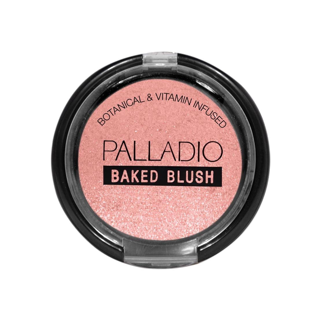 Palladio Baked Blush, Highly Pigmented Shimmery Formula, Easy to Blend and Highly Buildable, Apply Dry for a Natural Glow or Wet for a Dramatic