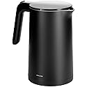 ZWILLING Enfinigy Cool Touch 1.5-Liter Electric Kettle, Cordless Tea Kettle & Hot Water - Black