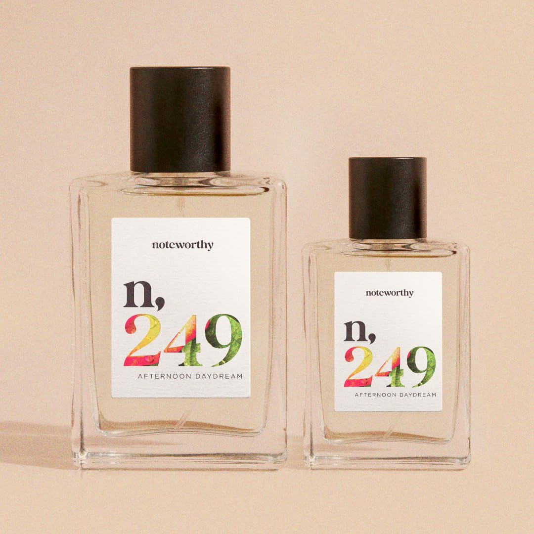 Noteworthy n,249 Afternoon Daydream Eau De Parfum -Bergamot, Ginger Lily, Wood | Sophisticated, Warm Fragrance for Any Occasion | Long-lasting Unisex Beauty & Personal Care Noteworthy