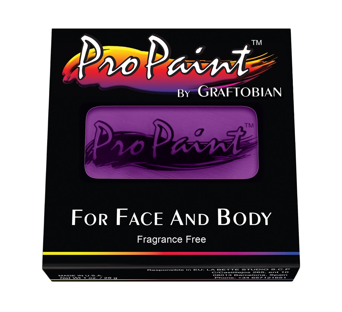 Graftobian ProPaint - Wild Violet 1 Ounce Standard