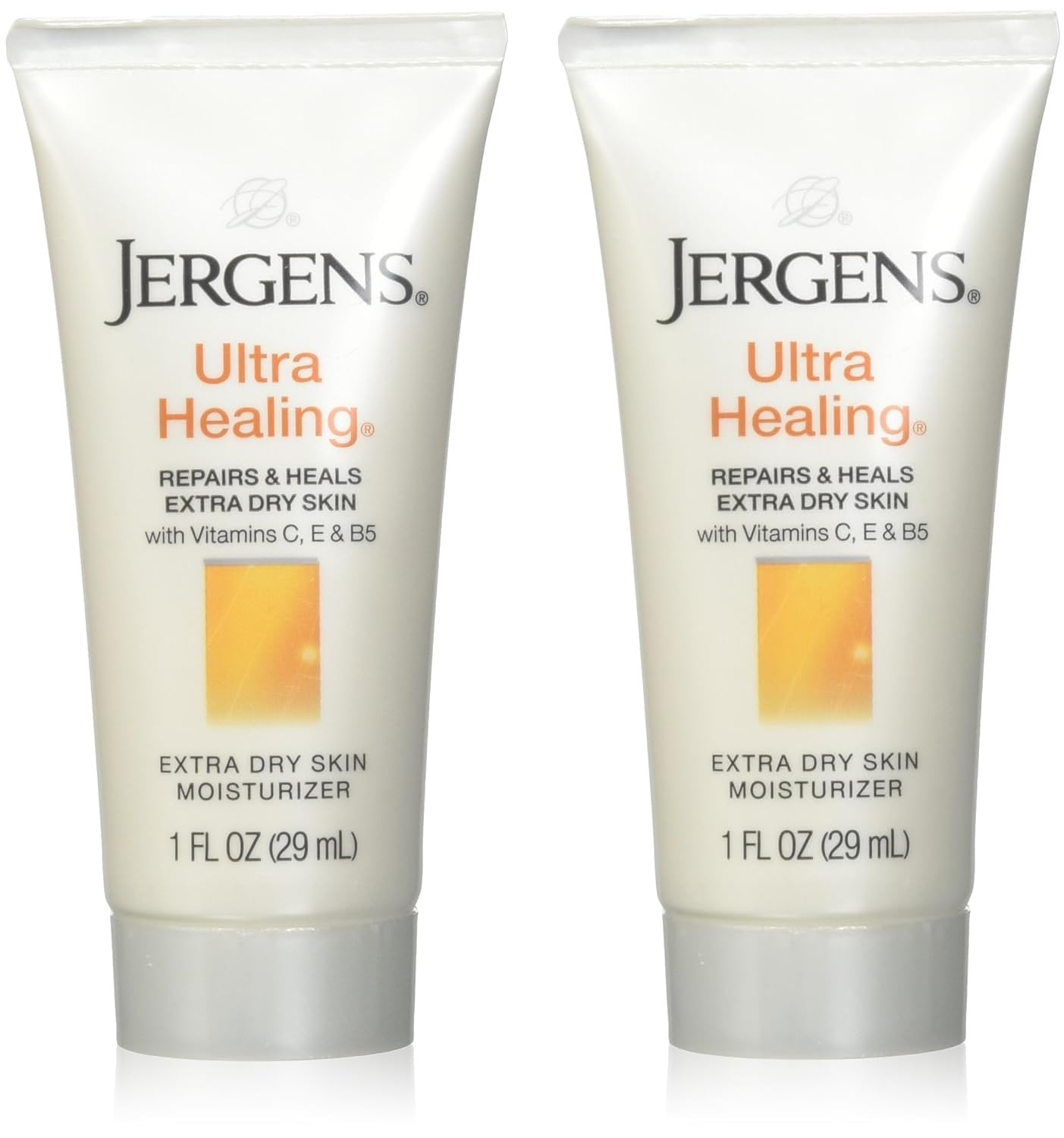 Jergens Ultra Healing Dry Skin Moisturizer, Travel Size Body and Hand Lotion, for Extra Dry Skin, Use After Washing Hands, HYDRALUCENCE blend