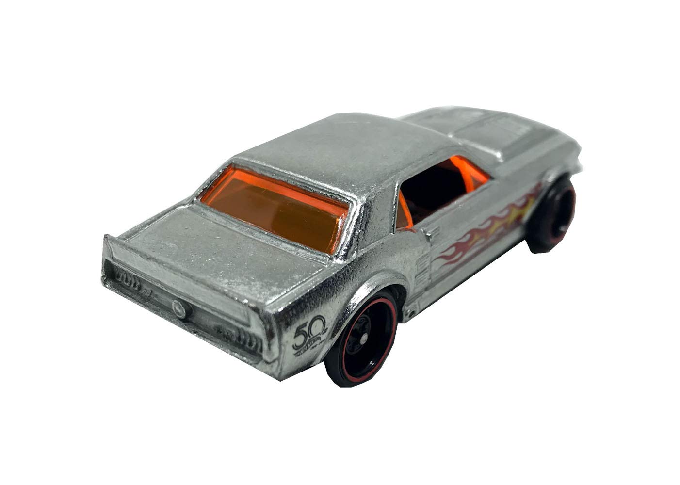 Hot Wheels ZAMAC '67 Ford Mustang Coupe 1/8 50TH Anniversary