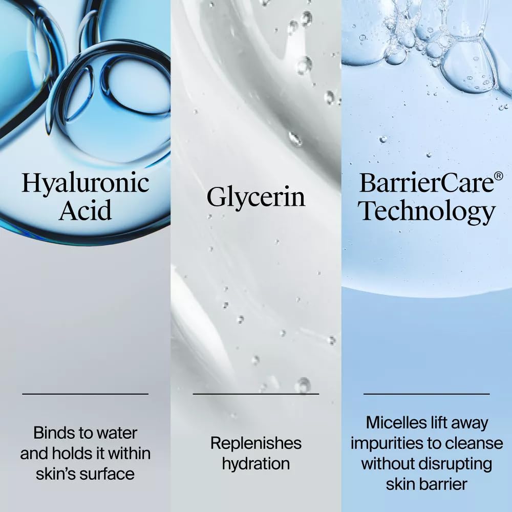 Neutrogena Hydro Boost Hydrating Facial Cleanser and Makeup Remover with with Hyaluronic Acid - Fragrance Free - 16 fl oz White