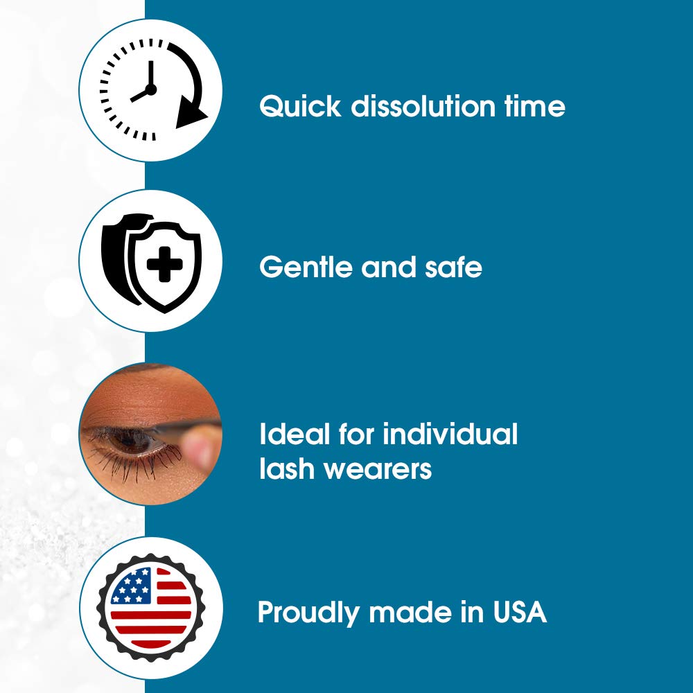 Ardell LashFree Lash Remover - Gentle Lash Glue Remover for Lash Extension, Eyelash Adhesive Remover Gel, Professional Lashes Care Solution