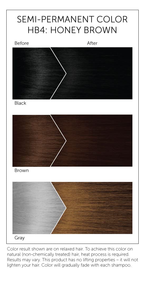 HB4 Honey Brown Bigen Semi Permanent Hair Color (3 Pack)
