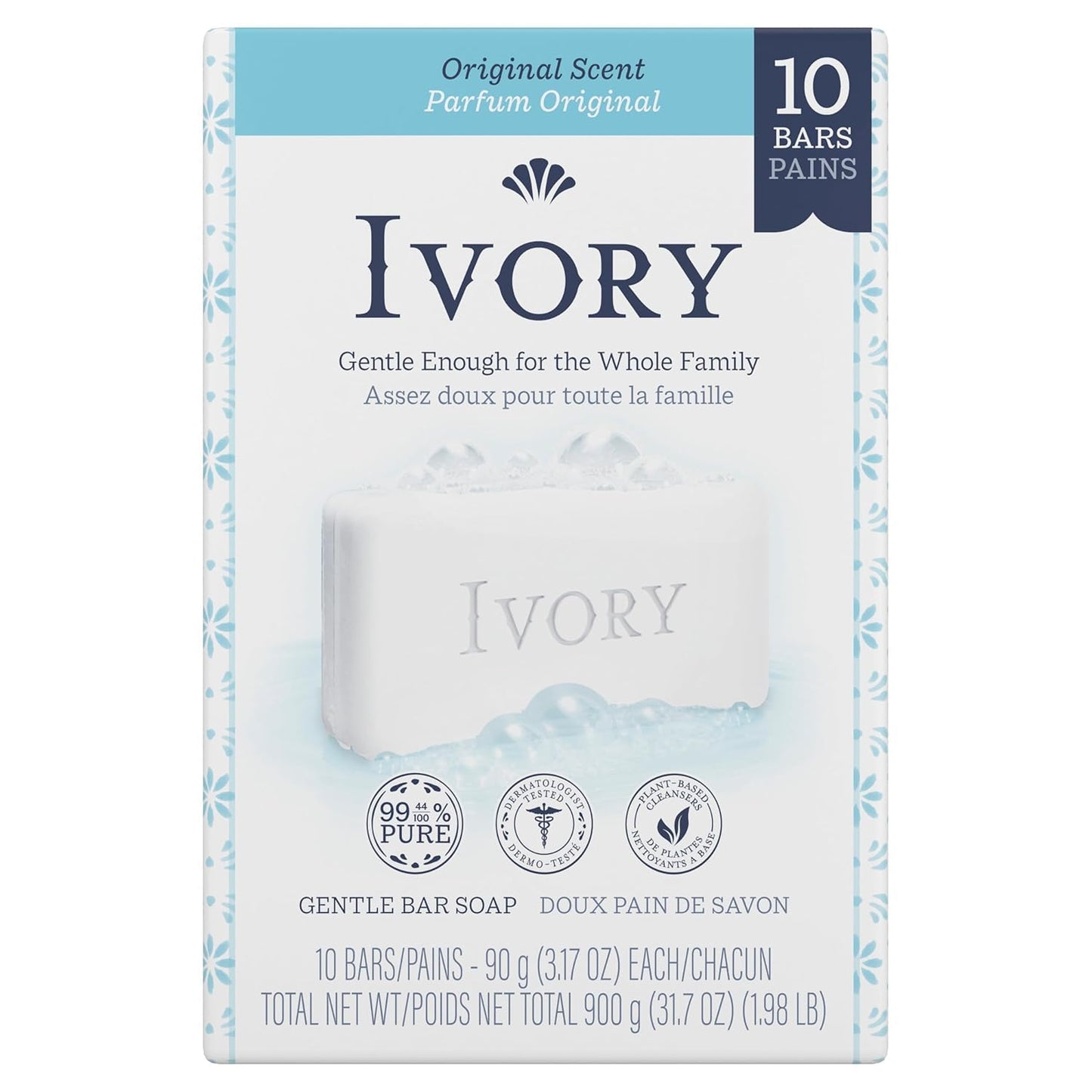 Ivory Clean Original Personal Bar (Pack of 2)