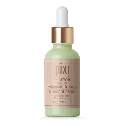Pixi Beauty Botanical Collagen & Retinol Serum | Face Serum with Acacia Collagen, Retinol and Vitamins to Firm, Smooth & Hydrate Skin | 1 fl oz/ 30ml