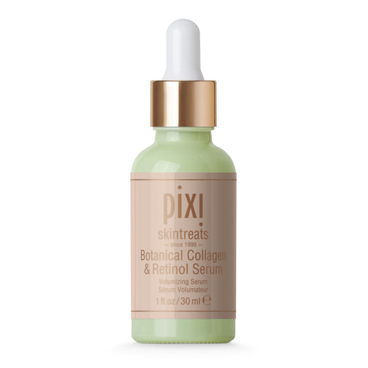 Pixi Beauty Botanical Collagen & Retinol Serum | Face Serum with Acacia Collagen, Retinol and Vitamins to Firm, Smooth & Hydrate Skin | 1 fl oz/ 30ml