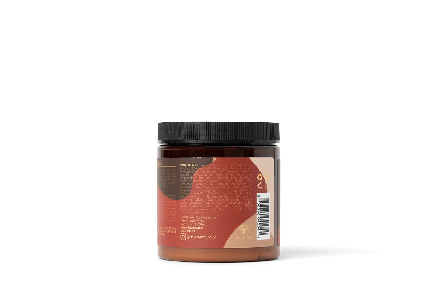 As I Am Curling Creme - 8 ounce (Classic Collection) - Lightweight Curl & Coil Definer - Hi-Definition and Shine