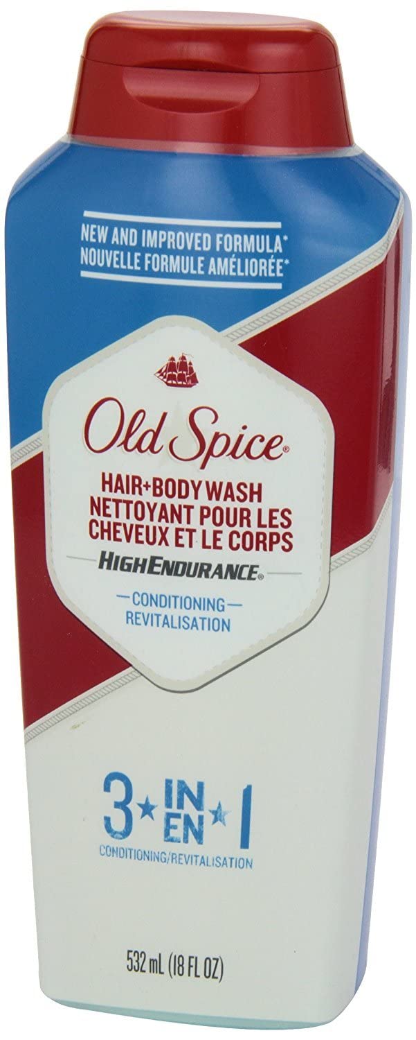 Old Spice High Endurance Conditioning Hair & Body Wash 18 Fl Oz (Pack of 3) by Old Spice Beauty & Personal Care Old Spice