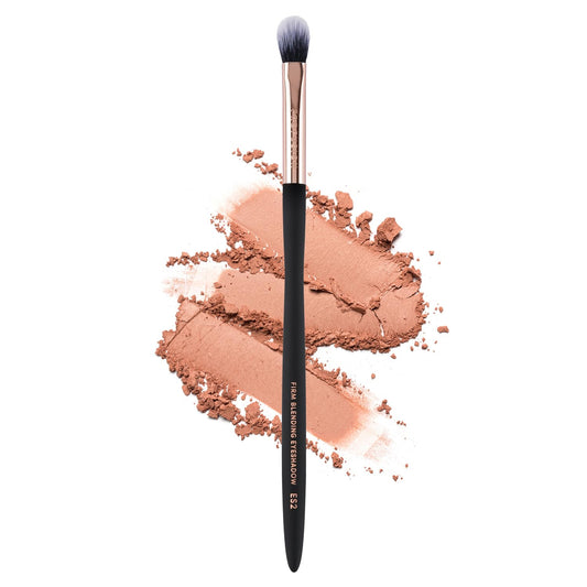 Profusion Cosmetics Firm Blending Eyeshadow Brush - Synthetic Fibers for Smooth Shading & Precision Blending, Waved handle Design, Vegan Beauty & Personal Care Profusion Cosmetics