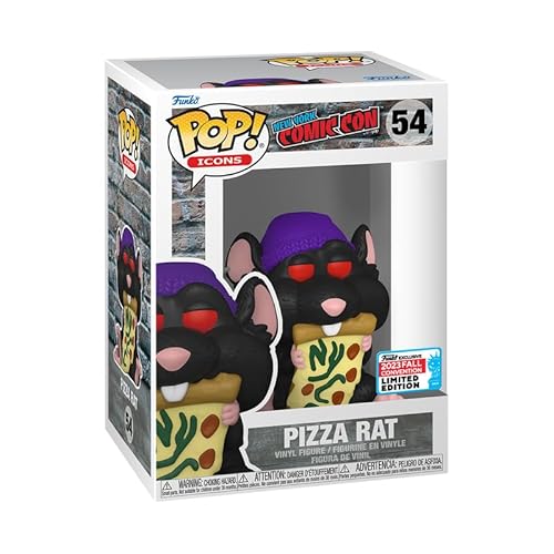 Pop! Icons: NYCC 2023 - Pizza Rat (NYCC 2023 Shared Exclusive)