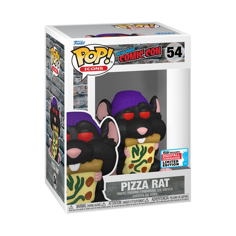 Pop! Icons: NYCC 2023 - Pizza Rat (NYCC 2023 Shared Exclusive)