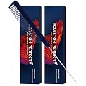 Koleston Perfect ME+ 55/46 Intense Light Brown/Red Violet Permanent Hair Color Creme 2 Ounce (Pack of 2) With Pin Tail Comb - Use with Welloxon