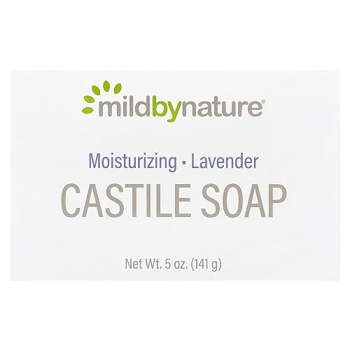 Mild By Nature Castile Bar Soap, Lavender, 5 oz (141 g)