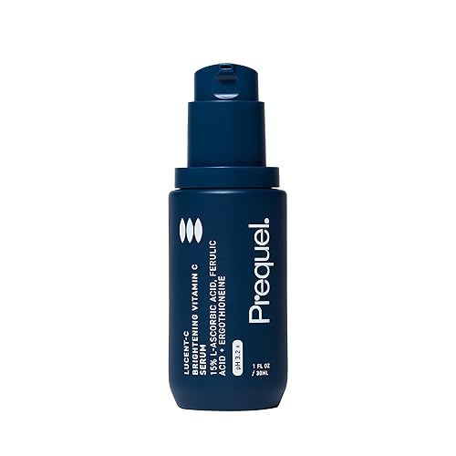 Prequel Skin Lucent-C, Vitamin C Serum for Face. Professional Facial L-Ascorbic Acid, Ferulic Acid Formula with Niacinamide. Clinical Skincare