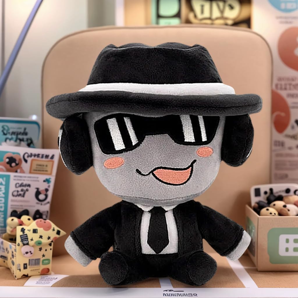 lsiqjhg 8 Inch Cartoon Game Plush Stuffed Figure Pillow for Room Decor for Video Game Fans