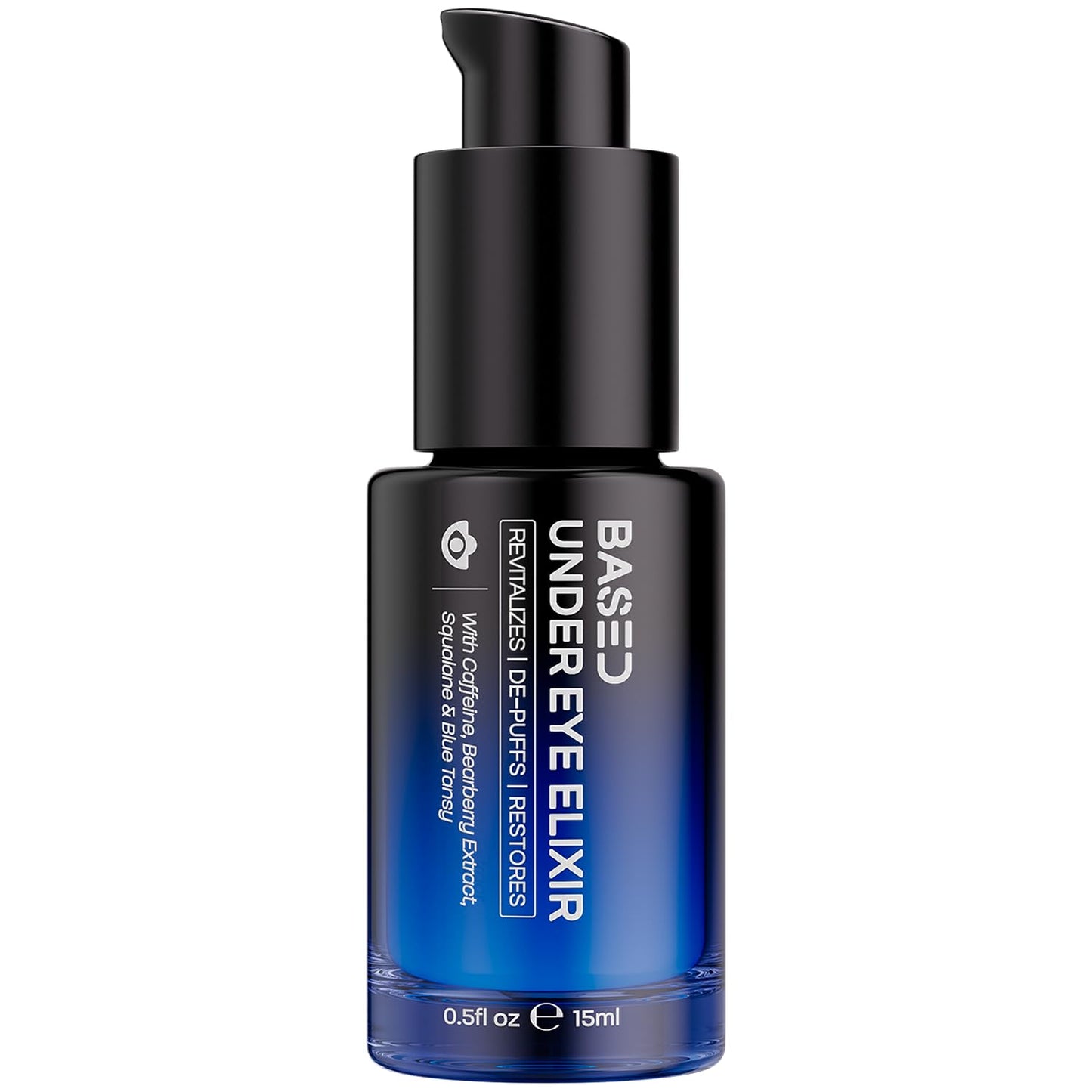 BASED Under Eye Elixir, Hydrating & Refreshing Formula, Simple. Effective. Based. 0.5 fl oz, Pack of 1 Beauty and Personal Care BASED BODYWORKS Default Title