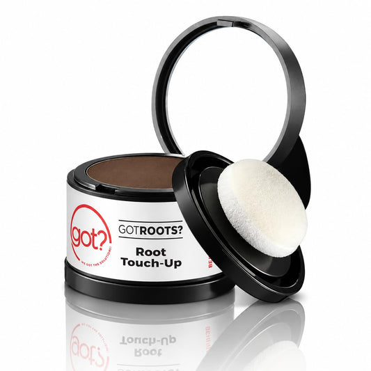 got? WE GOT THE SOLUTIONS! Pigment Infused Binding Root Touch Up Hair Color, Brow Filler & Hairline Powder for Medium Brown - Temporary Thinning Beauty & Personal Care got? WE GOT THE SOLUTIONS!
