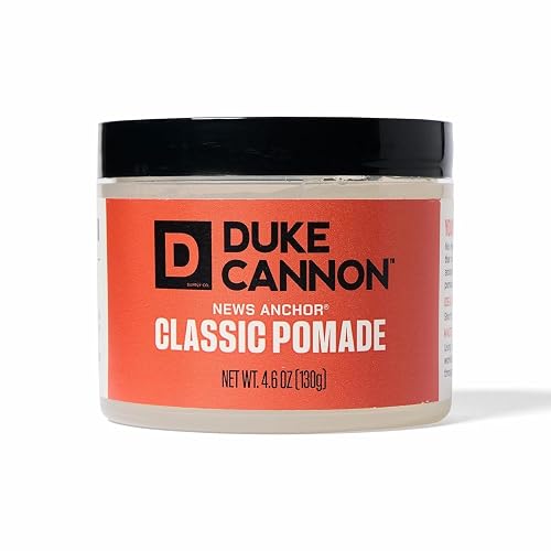 Duke Cannon Supply Co. Flexible - 4.6 oz - Strong Hold, No Shine, Water-Based for Easy Washout, Adds Texture & Volume for Shorter Hairstyles (News