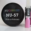 NuGenesis Nail Dipping Powder Color 1.5oz Jar - (NU57 PINK-A-PALOOZA) Beauty & Personal Care Nugenesis