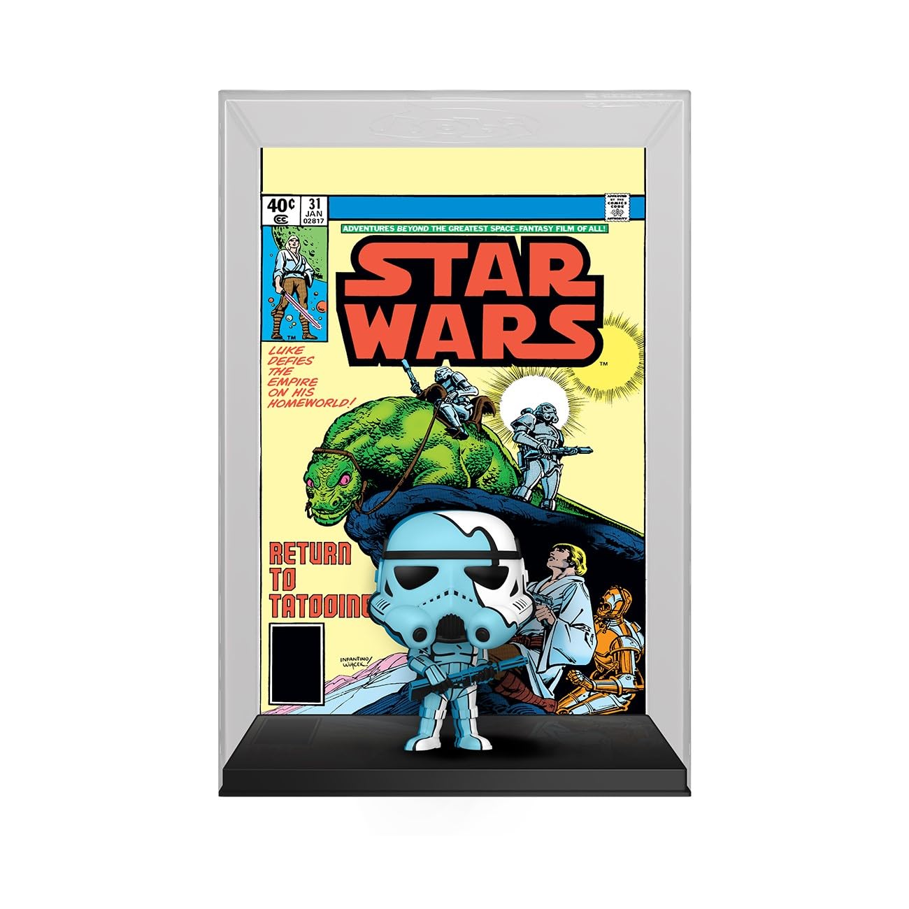 Funko POP Comic Cover: Star Wars - Sandtrooper - (1977) #31 - Collectable Vinyl Figure - Gift Idea - Official Merchandise - for Kids & Adults…