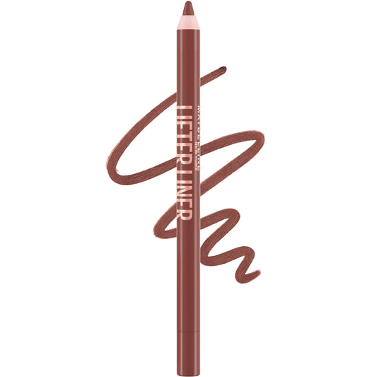 Maybelline Lifter Liner Lip Liner Pencil with Hyaluronic Acid, Let's Bounce, 1 Count Beauty & Personal Care MAYBELLINE