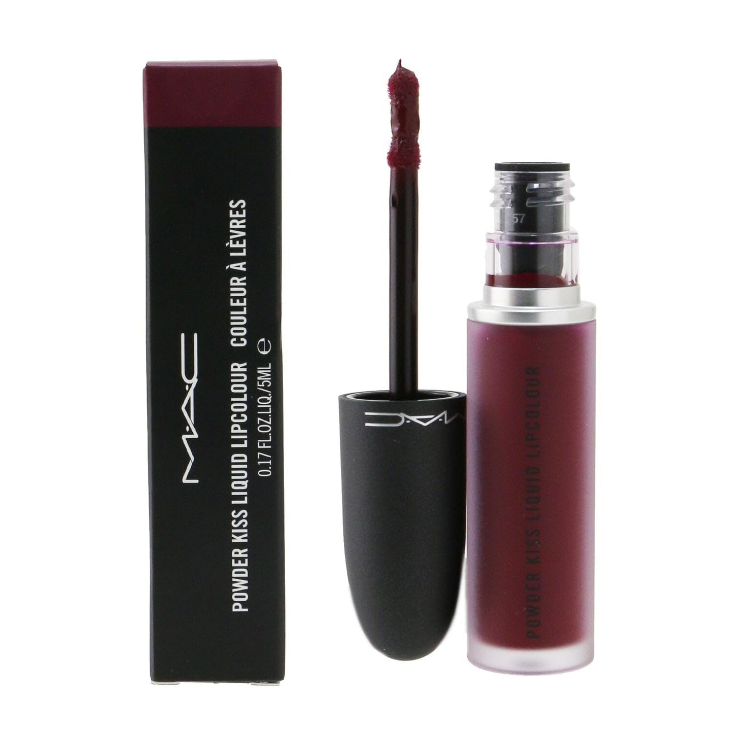 Powder Kiss Liquid Lipcolor - 997 Over The Taupe by MAC for Women - 0.17 oz Lipstick