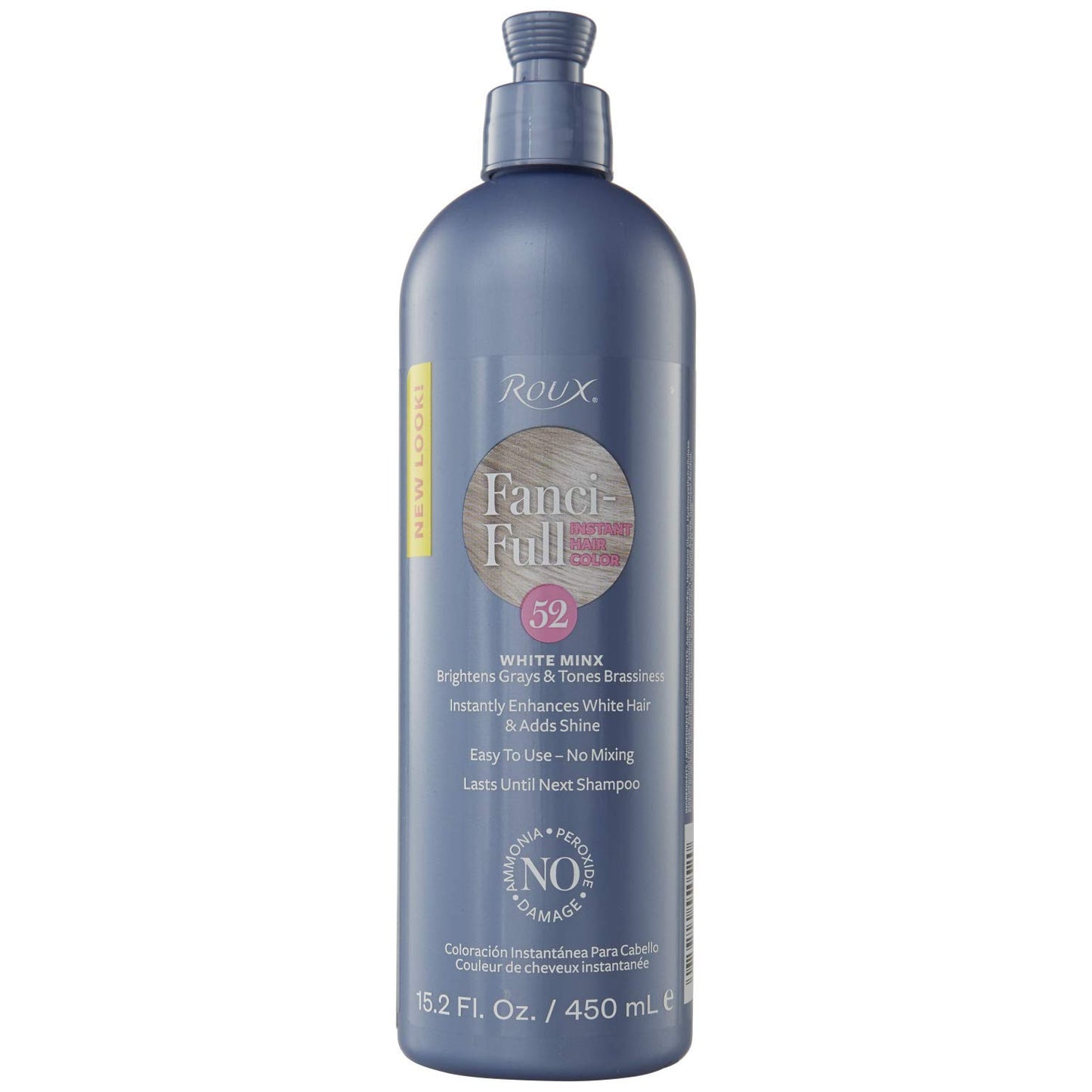Roux Fanci-Full Rinse, 52 White Minx, 15.2 Fluid Ounce