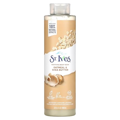 St Ives Body Wash Oatmeal And Shea Butter 22 Ounce (Pack of 6)