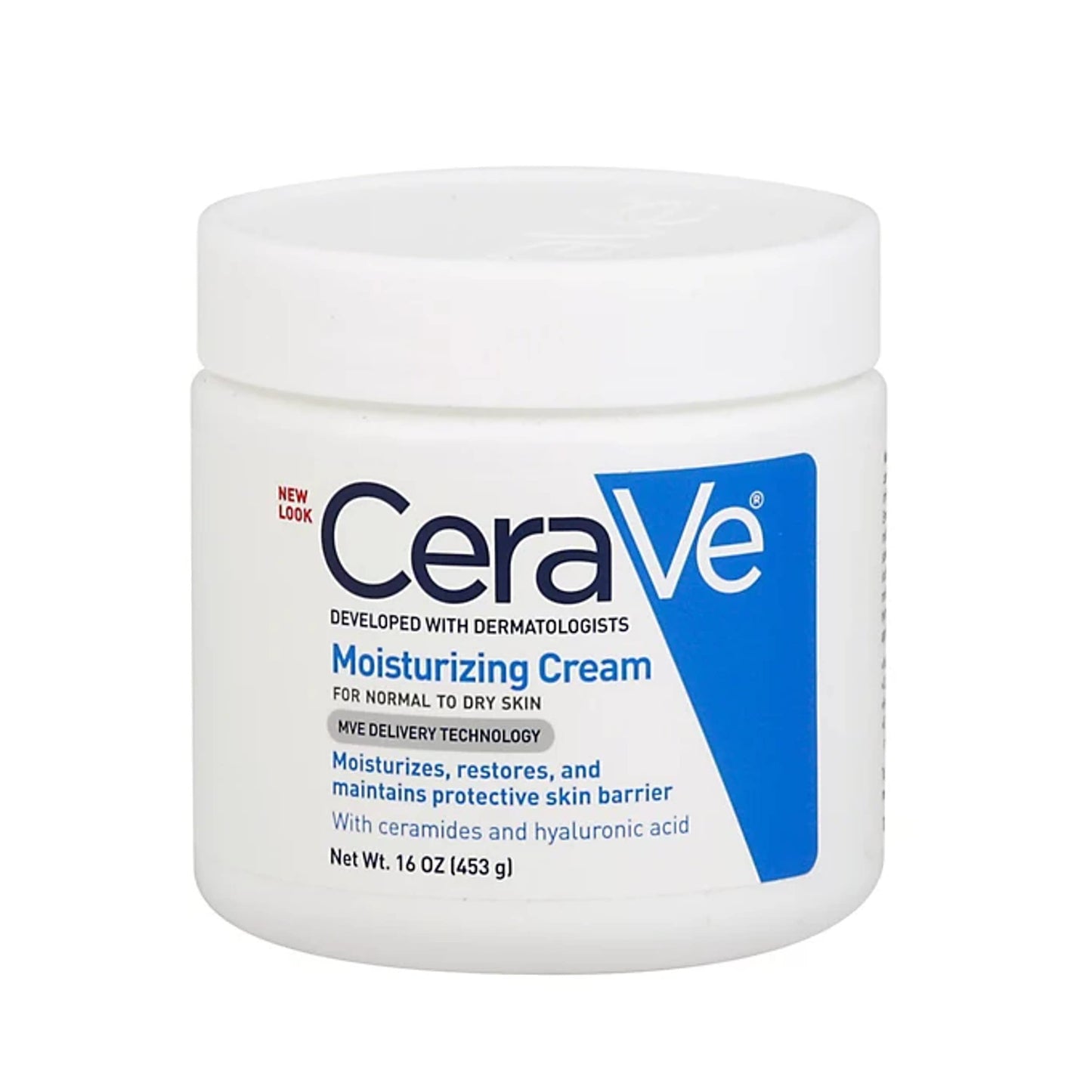 CeraVe Moisturizing Cream Combo Pack | Contains 16 Ounce with Pump and 1.89 Ounce Travel Size | Fragrance Free
