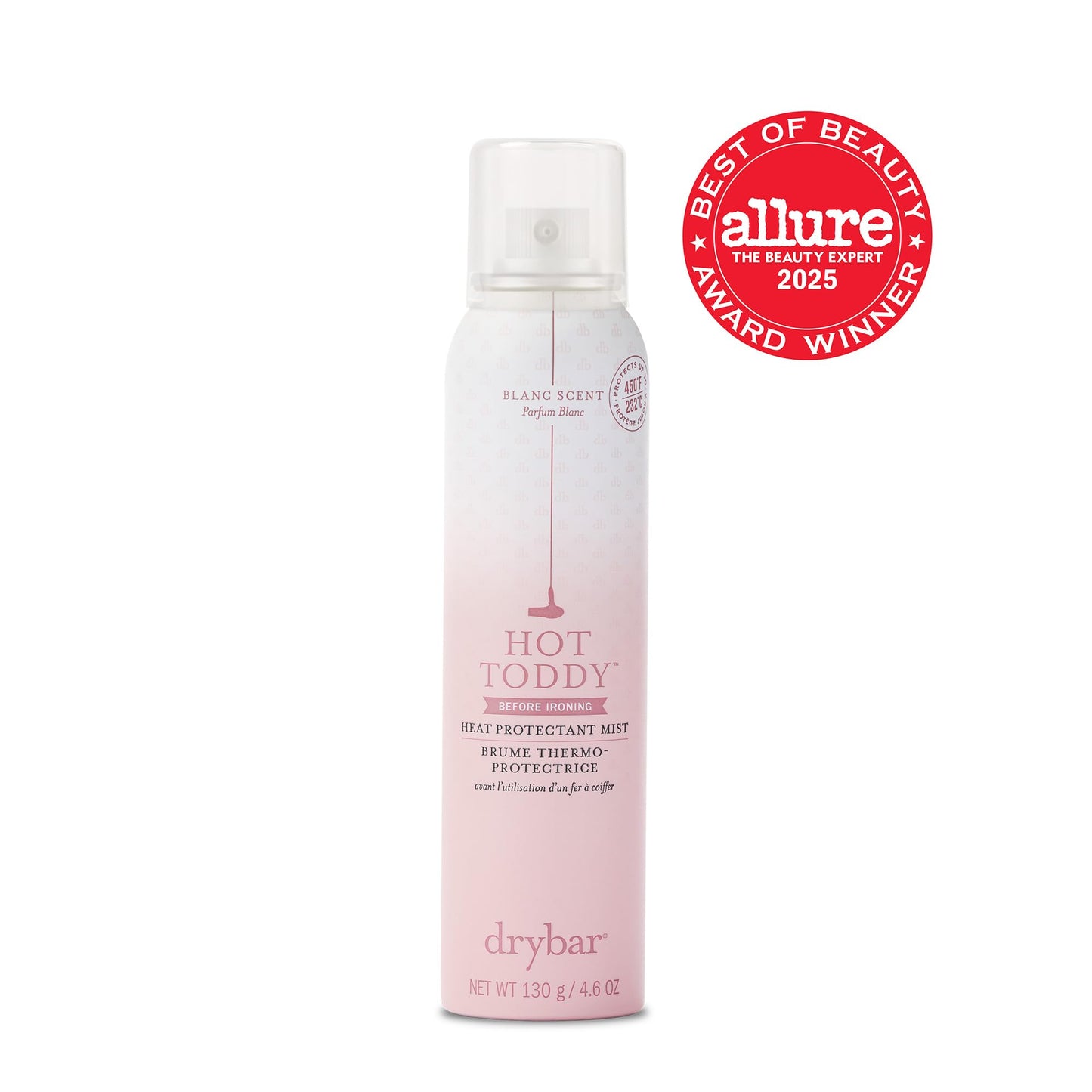 Drybar Hot Toddy Heat Protectant Mist for Hair, Blanc Scent, 4.6 oz Beauty and Personal Care Drybar