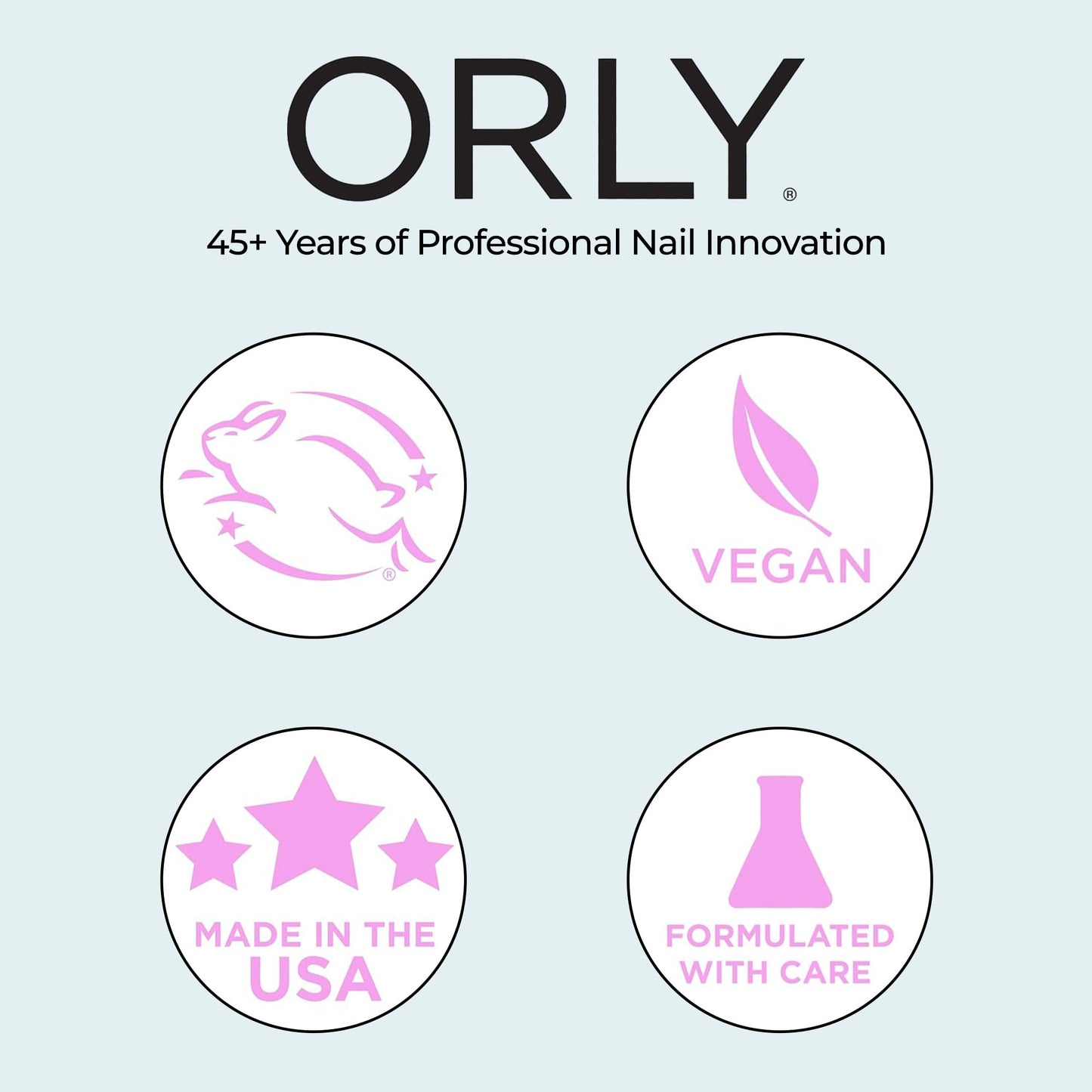 Orly Top 2 Bottom Two-in-one Base And Topcoat | Long Wearing Formula That Protects Your Natural Nail & Seals In Your Manicure | Adds A Radiant Glow Beauty & Personal Care Orly