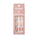 KISS imPRESS No Glue Mani Press On Nails, , 'Simple Pleasure', Nude, Short Size, Squoval Shape, Includes 30 Nails, Prep Pad, Instructions Sheet, 1 Beauty & Personal Care imPRESS