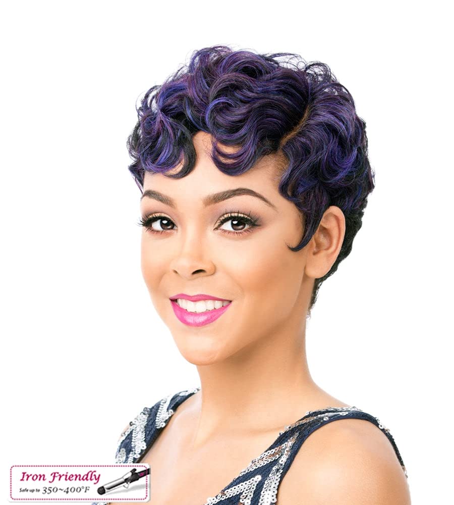 It's A Wig Synthetic Hair Wig Nuna (1B - OFF BLACK)