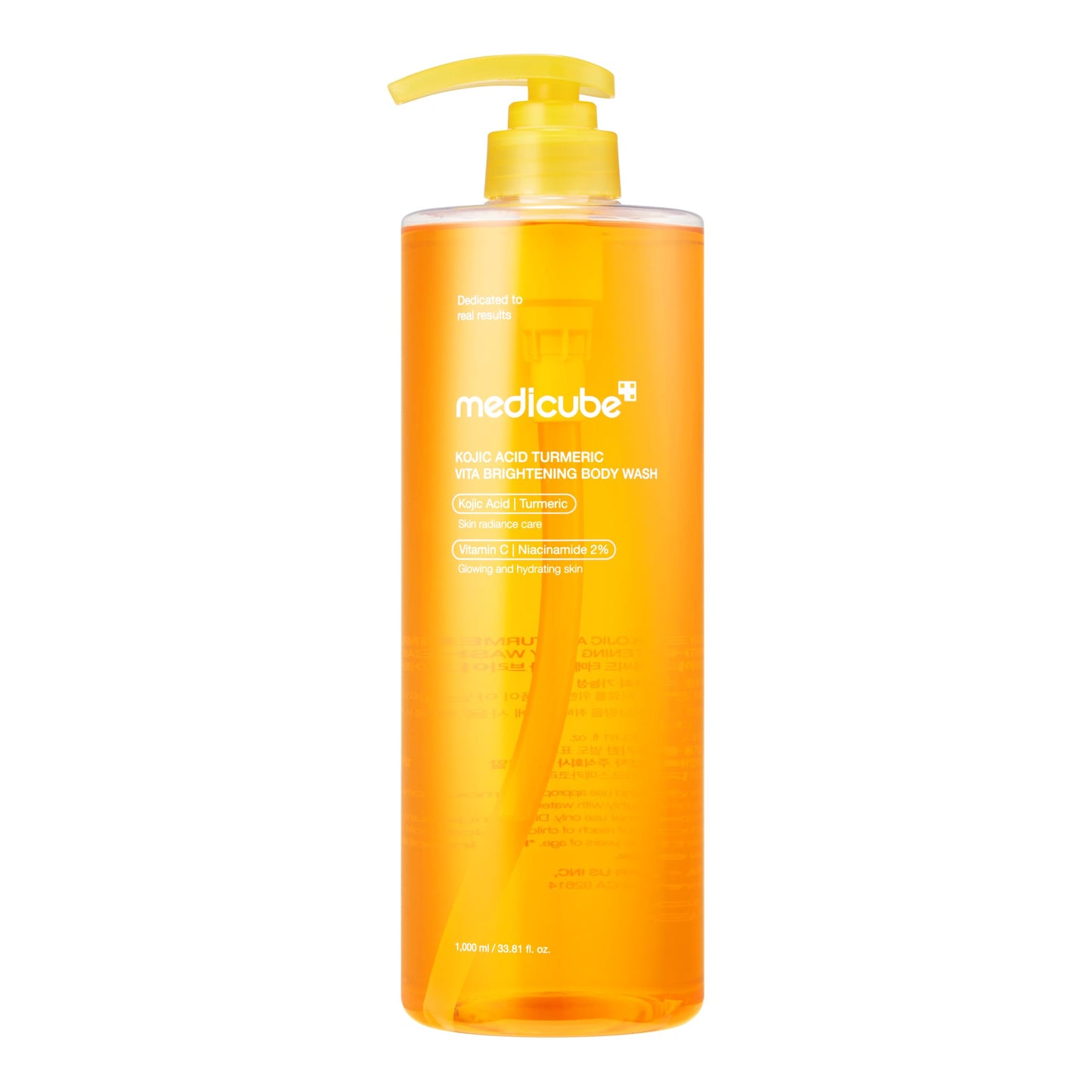 medicube Kojic Acid Turmeric Brightening Body Wash | Gentle Shower Gel for Uneven Skin | Niacinamide, Vitamin C, AHA/BHA | Deep Cleansing, Hydrating Beauty and Personal Care medicube Default Title