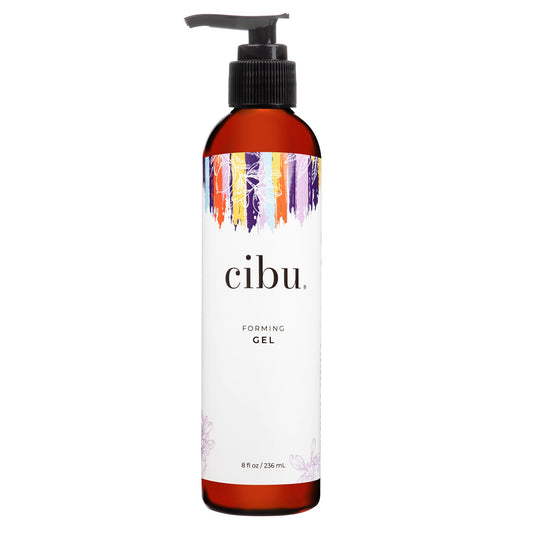 CIBU Forming Gel - No Flake Hair Gel for Men and Women - Alcohol and Fragrance Free - Extra Hold - Hydrolyzed Wheat Protein Hemp and Argan Seed Oils